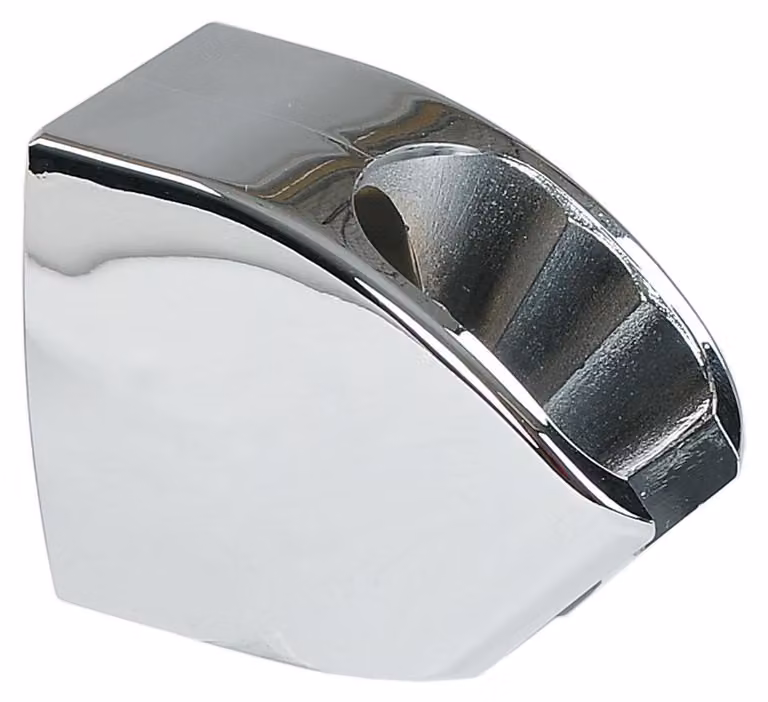 Schläfer 8100010 | Relexa - Supporto doccia a muro Universale in Abs cromato, Supporto Soffione Doccia Fisso con 2 posizioni, M 1/2, Staffa supporto doccetta con Viti, facile da installara