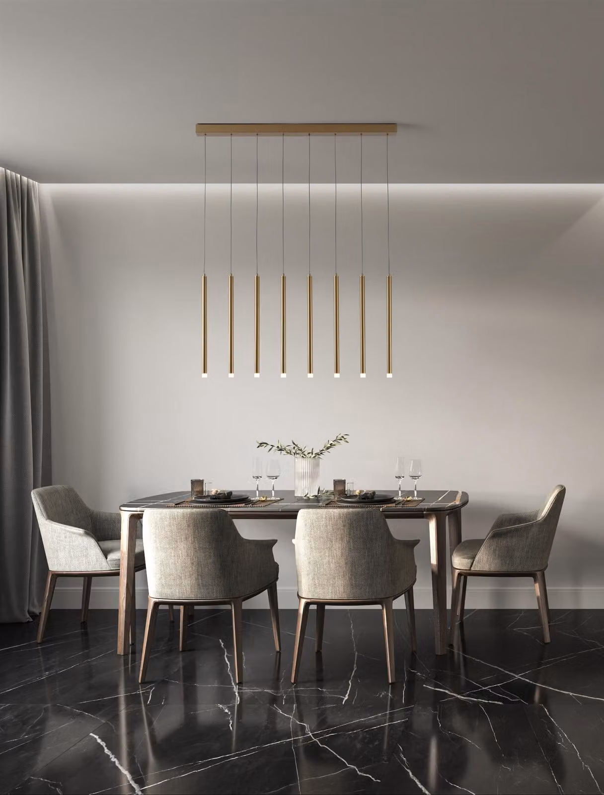 Nova Luce TRIMLE lampada a sospensione