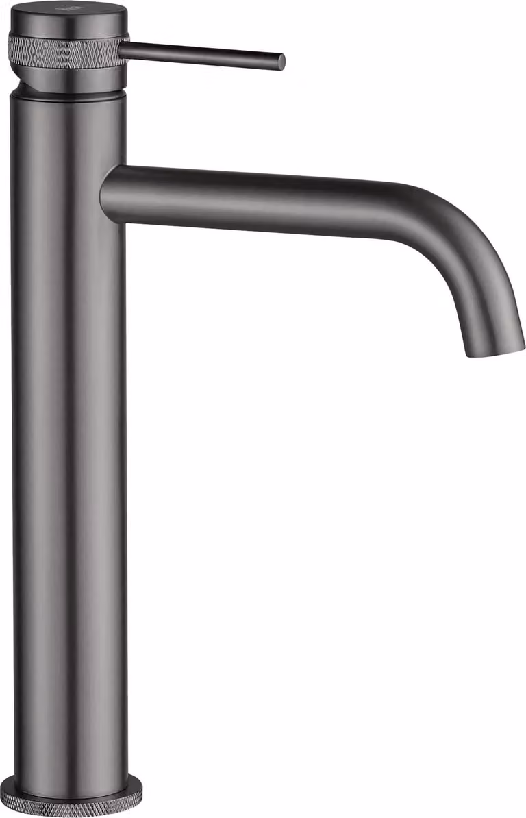 Rubinetto da Lavabo Rea Lungo Grip Gun Grey High