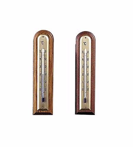 Termometro Legno Arrot. Noce Chiaro  101440 Moller