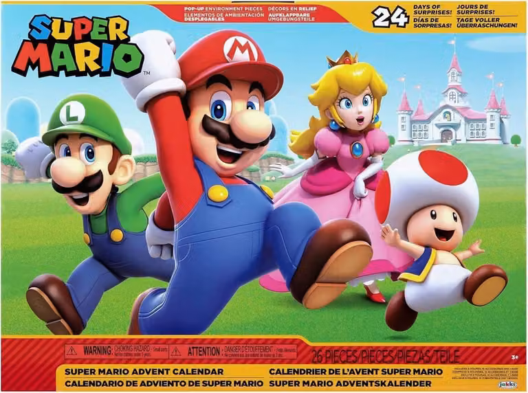 Calendario dell'Avvento di Mario del Regno dei Funghi
