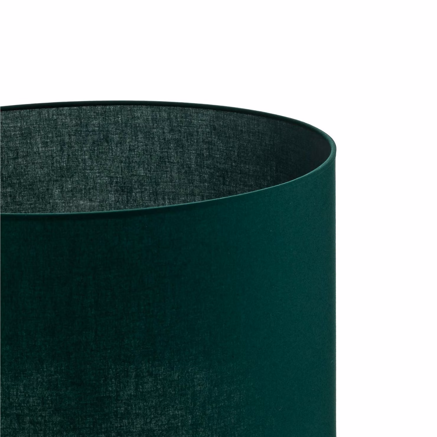 Paralume Roller, verde, Ø 50 cm, altezza 30 cm Roller Duolla, Verde, Tessuto / Stoffa / Seta