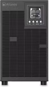 UPS Atlantis A03-OP3002XLN Online Pro 3000VA (2100W) Tower Nero con 6 Batterie, USB, EPO, RS232 e 4xIEC LCD – 1