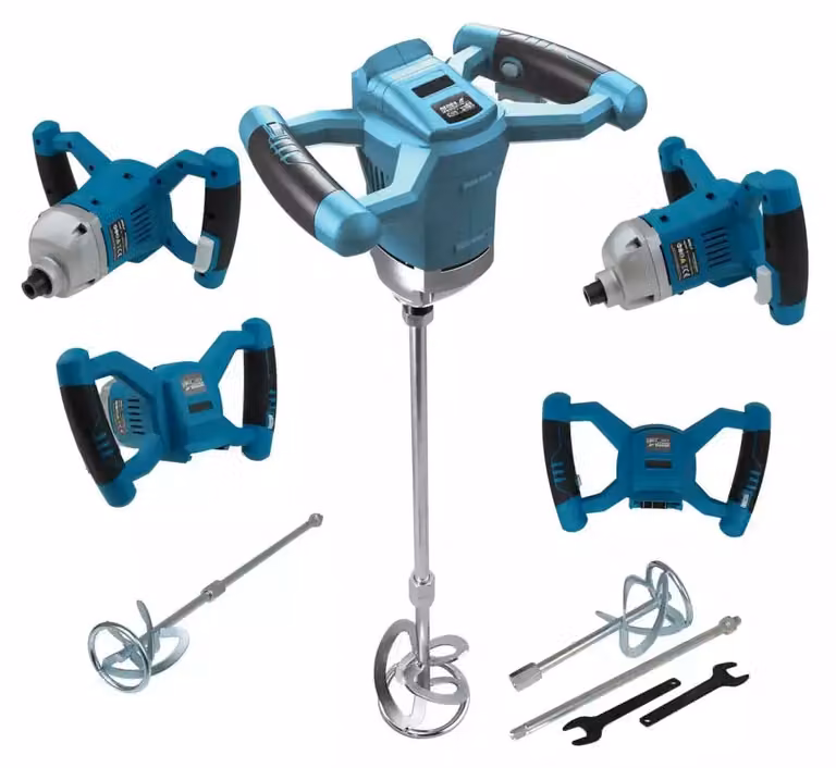 Agitatore Elettrico A Batteria, Ded7054 Dedra Sas+All 18V, Agitatore Da 100 Mm, Controllo Della Velocità, M14