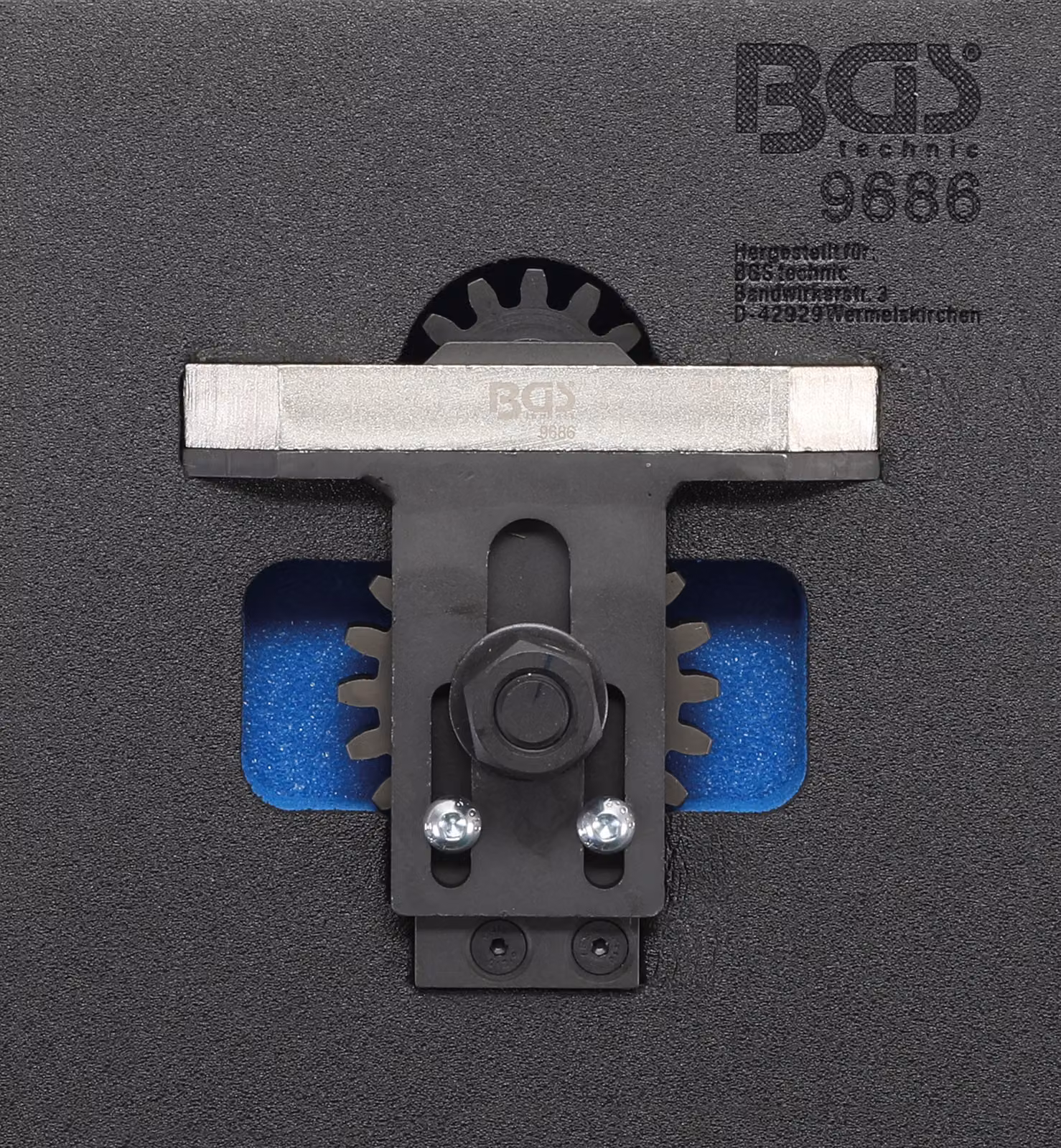 Inserto per carrello da officina BGS 1/6: Utensile per la tornitura dell'albero a gomiti per Iveco - 9686