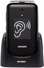 Cellulare 2G GPRS Brondi AMICO Supervoice Black e Silver