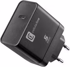 Caricabatterie USB Type-C Cellular Line CHARGER ULTRA 65W Power Delivery Nero ACHSMUSBC65WK