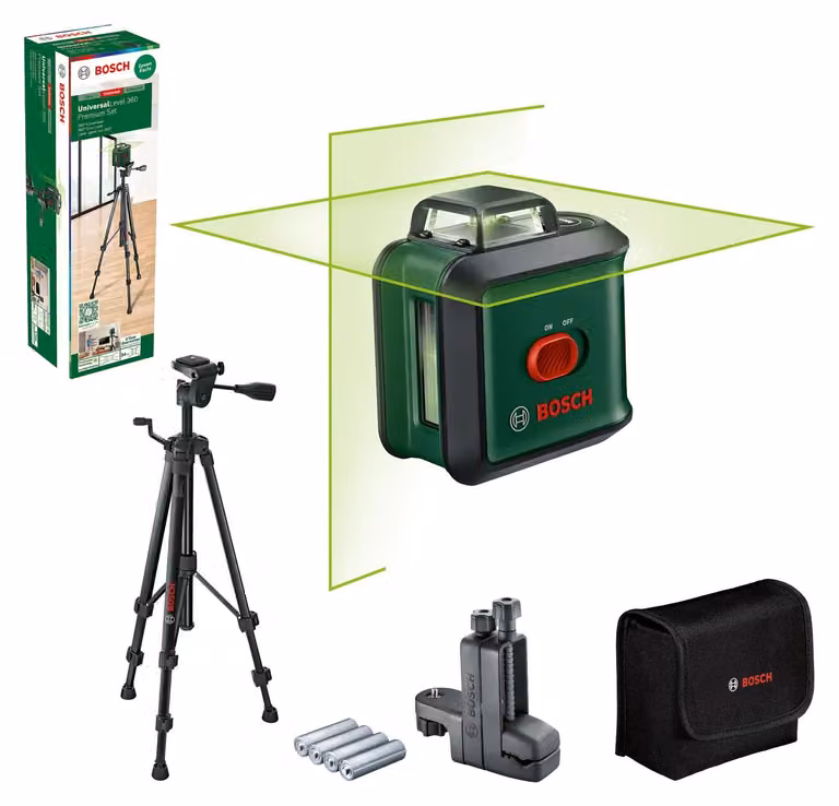 Bosch Home and Garden UniversalLevel 360 Premium set Laser a linee incrociate Portata (max.): 12 m (0603663E07)