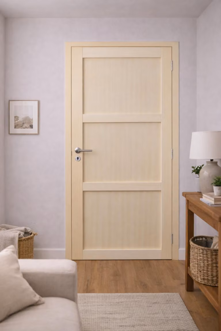 Bloc Porta Ayous 3 Ante H204 x L83 cm, lato tavola P.giusto, maniglia Pomerol GD MENUISERIES