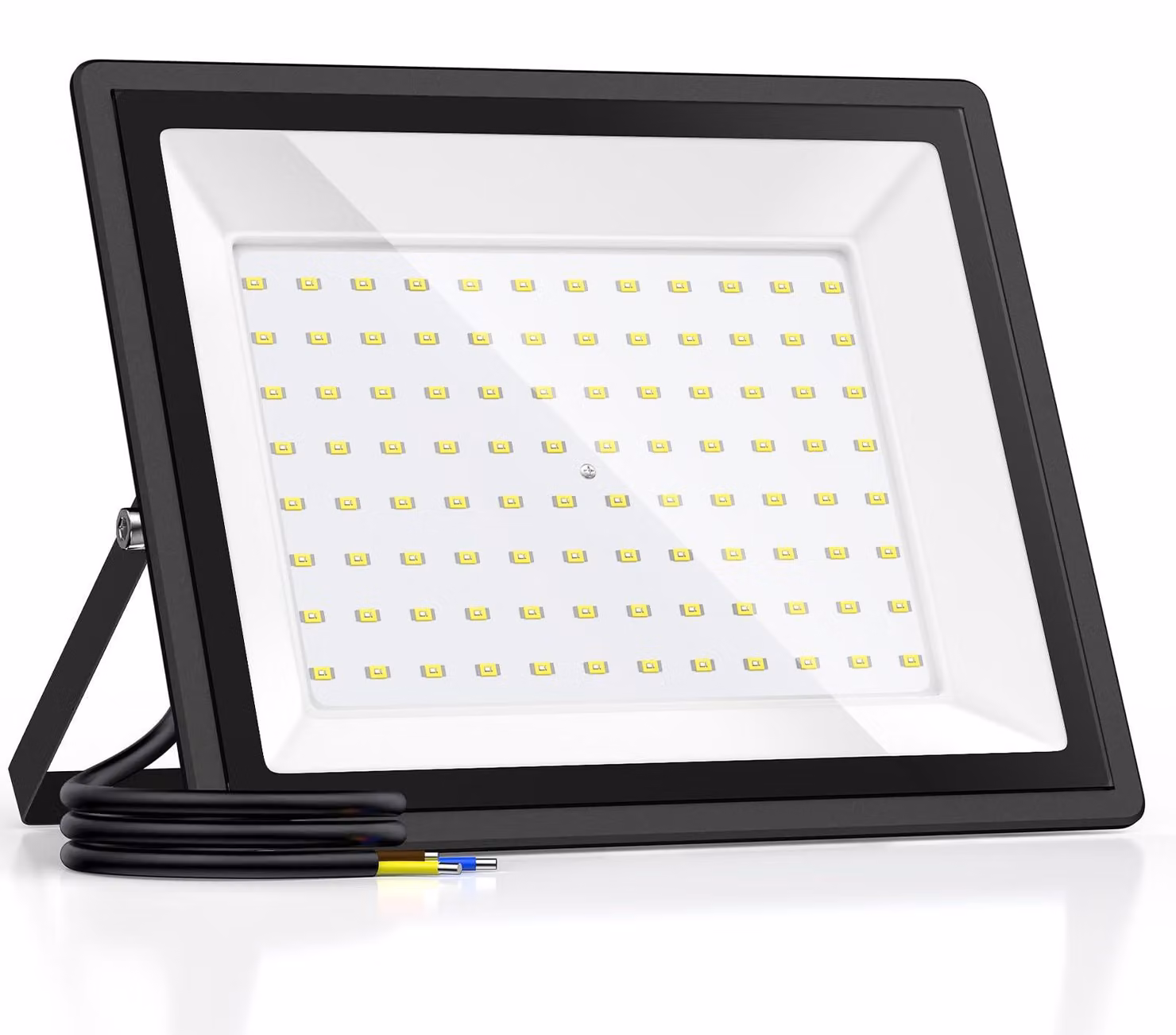 Faretto LED da esterno da 100W, 11000 lumen, grado di protezione IP66 (resistente all'acqua), ideale per giardini e cantieri