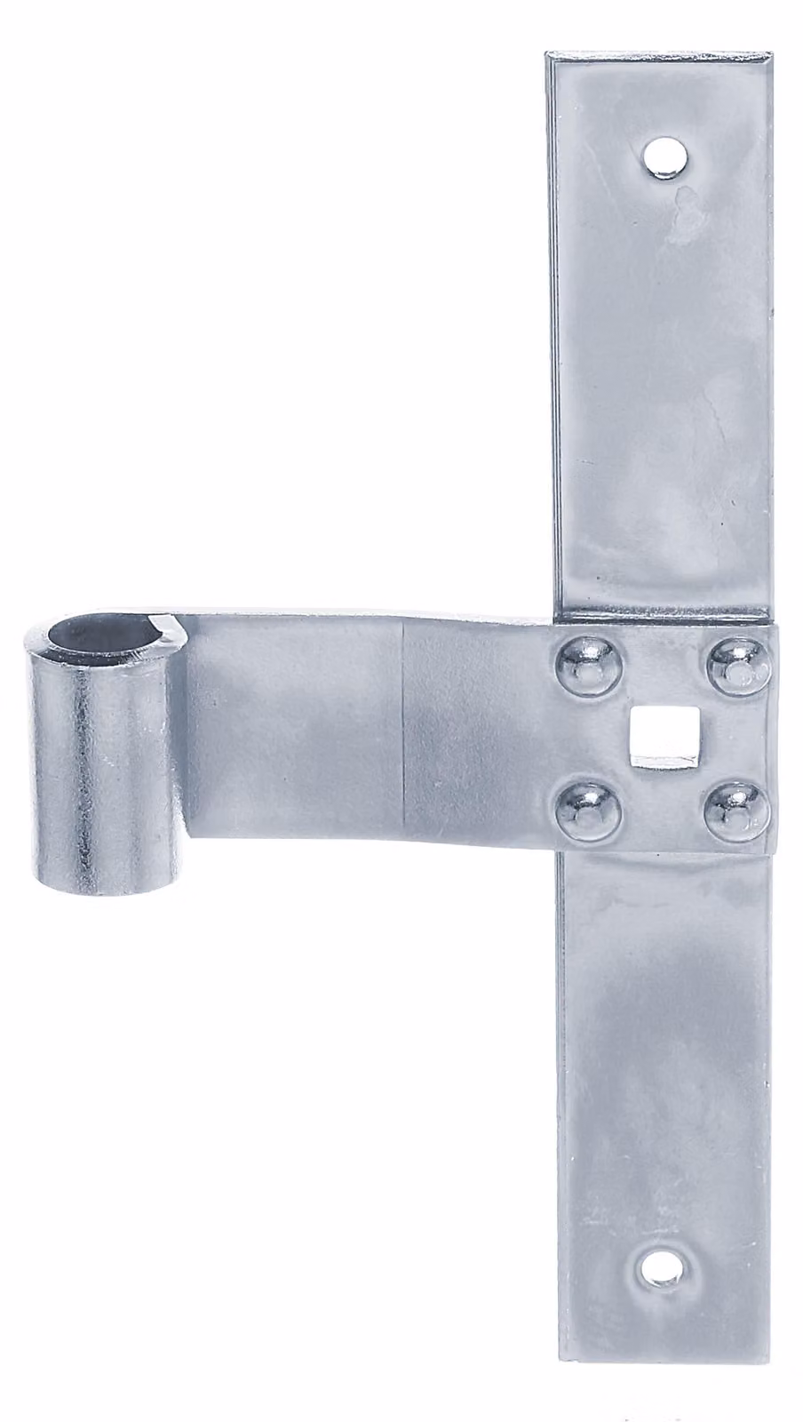 Alberts 313548 Cerniera centrale per persiana | diritta, estremità diritta | zincata, passivata a film spesso | rotolo Ø13 mm | dimensioni 200 x 30 mm