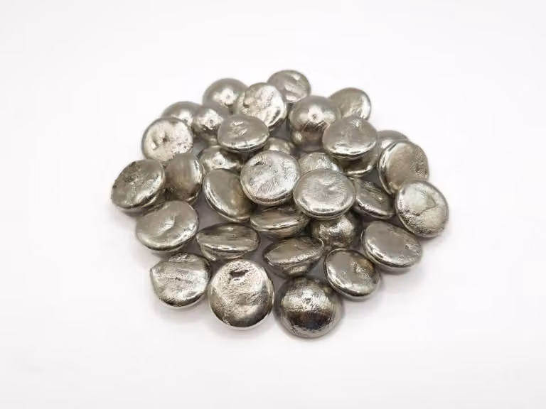 Bi-In-Eutettico BiIn33 in pellet, peso: 400 g