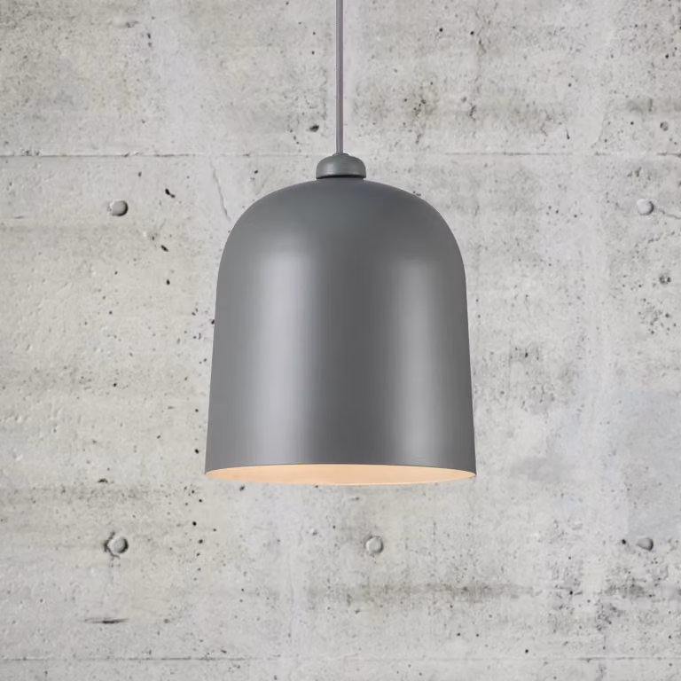 DFTP by Nordlux Lampada a sospensione Angle, dimmerabile, Alluminio / Grigio / Zincato, Cucina, Metallo, Industriale, Lampada a sospensione