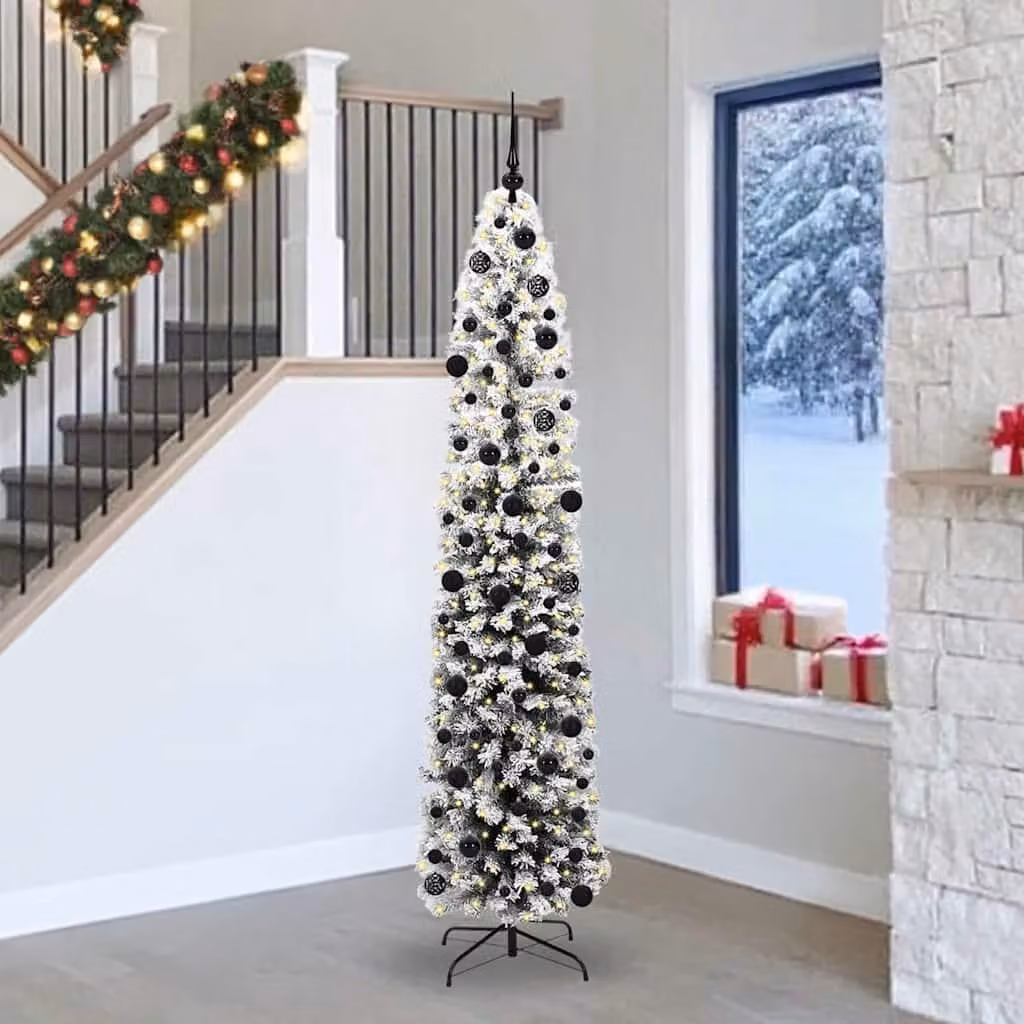 Maison Exclusive - Albero di Natale artificiale con 300 LED e supporto, verde, 240 cm