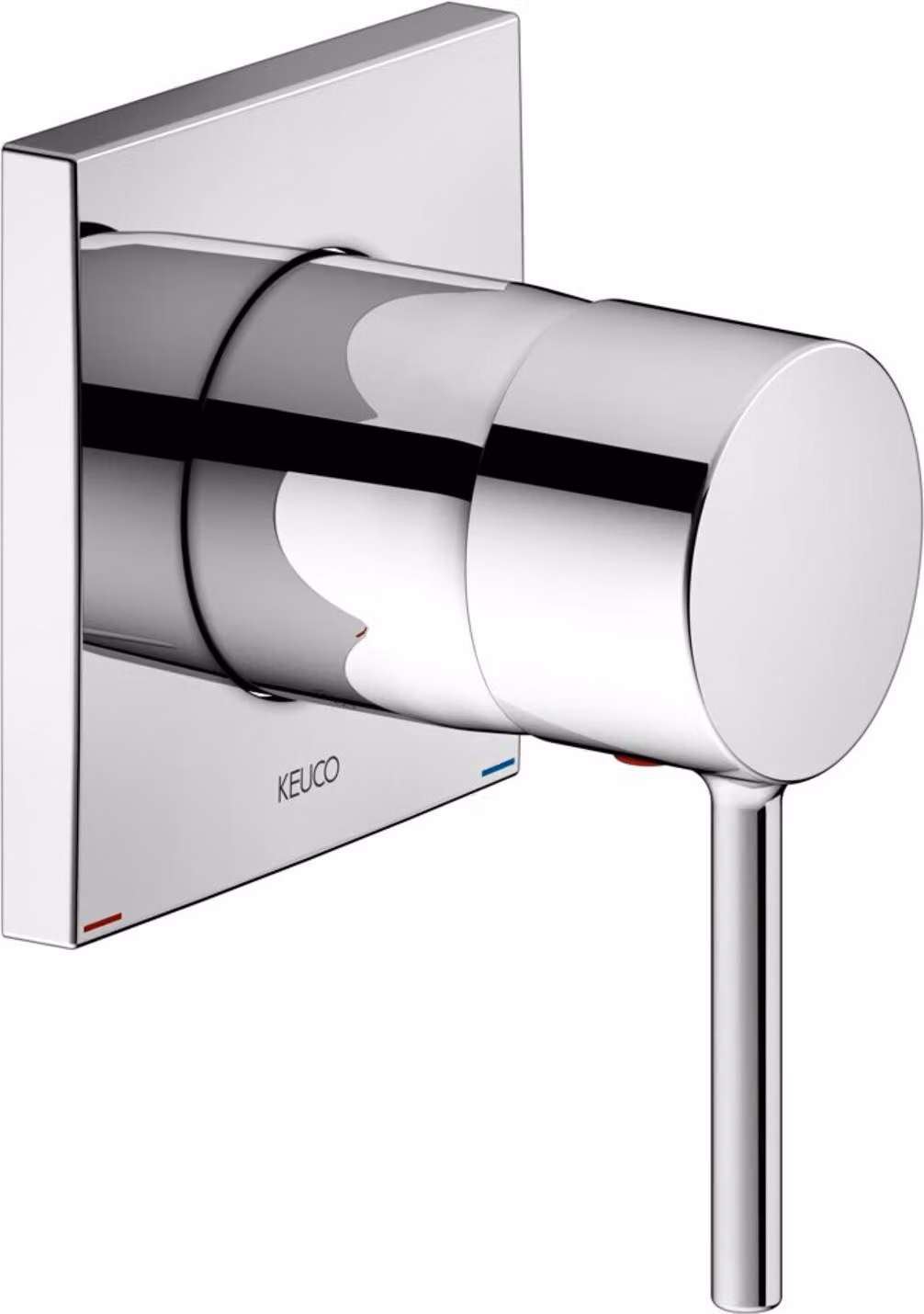 KEUCO IXMO Soft Mitigeur monocommandé encastré, rosace carrée, 59551010202, 59551010202
