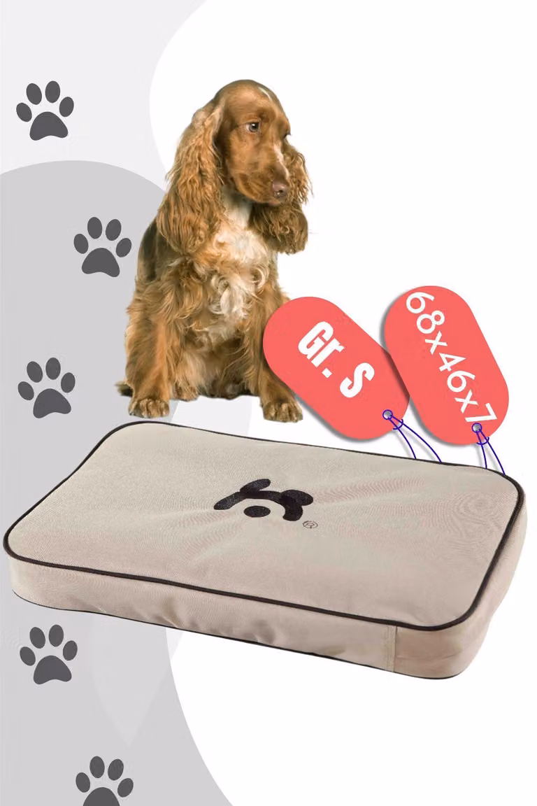 Melson Lounge Mat 72 cuscino per cani S - beige