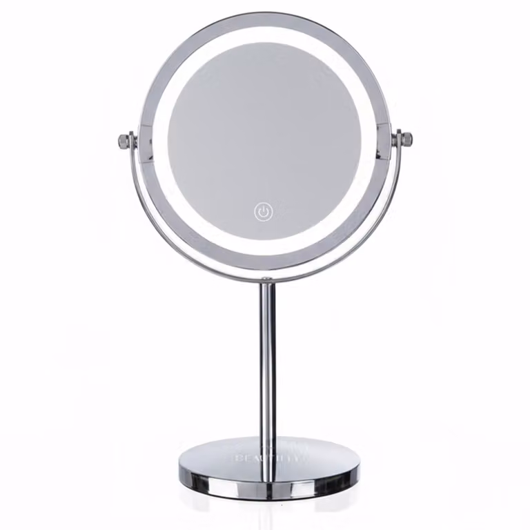 Specchio da trucco a LED con ingrandimento 10x, controllo touch e rotazione a 360°. BEAUTIFLY Looking Glass Light