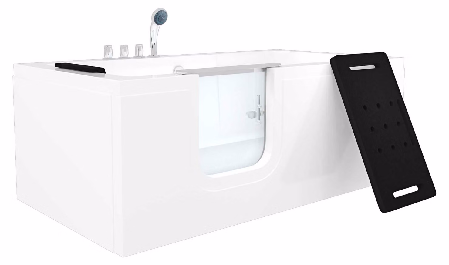 Vasca per anziani con porta S15-TH-L 160x85 cm con miscelatore termostatico