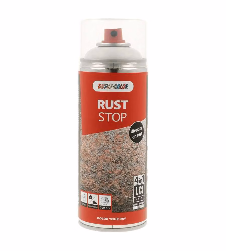 Dupli-Color Vernice Spray Rust Stop Bianco Puro Lucido 400 ml