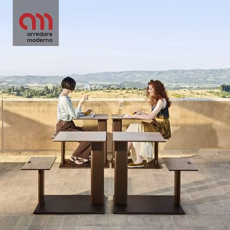 Tavolo Plinto Sit And Eat Varaschin