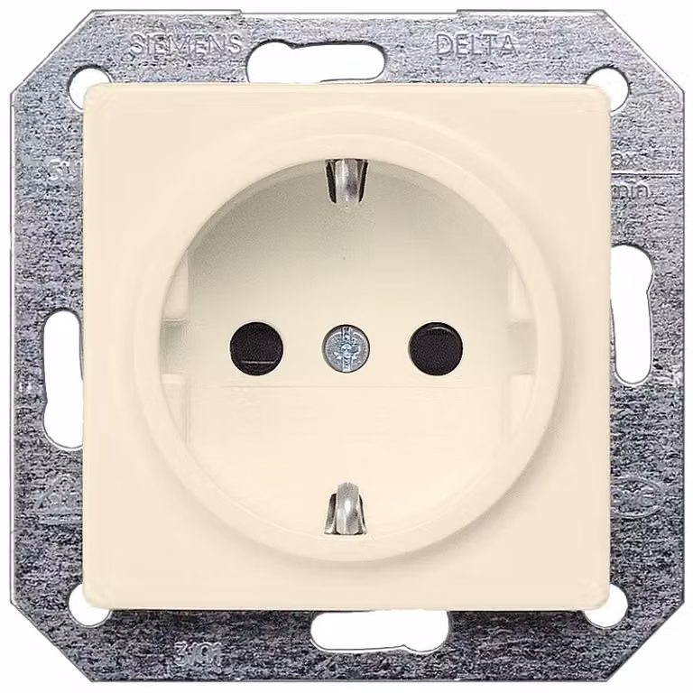 Steckdose Schuko 5UB1558 elektroweiss (5UB1558)
