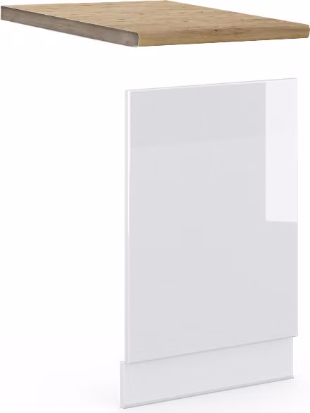 Pannello frontale Vicco Fame-Line Bianco lucido 45 cm , PL Rovere, Model 45702