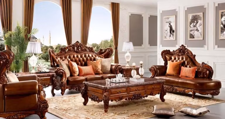 Kunstleder Set Wohnzimmer Komplett Sofagarnitur 3+2 Sitzer Chaiselongue