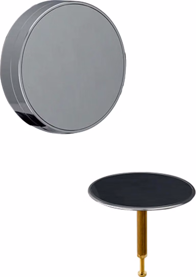 Accessori Geberit - Set per vasca completa, con comando a rotazione, d52, cromo/bianco 150.300.KJ.1