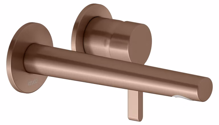 KEUCO EDITION 400 Mitigeur monocommandé pour lavabo, encastré, avec limiteur de température, saillie 197mm, 51516290200, 51516290200