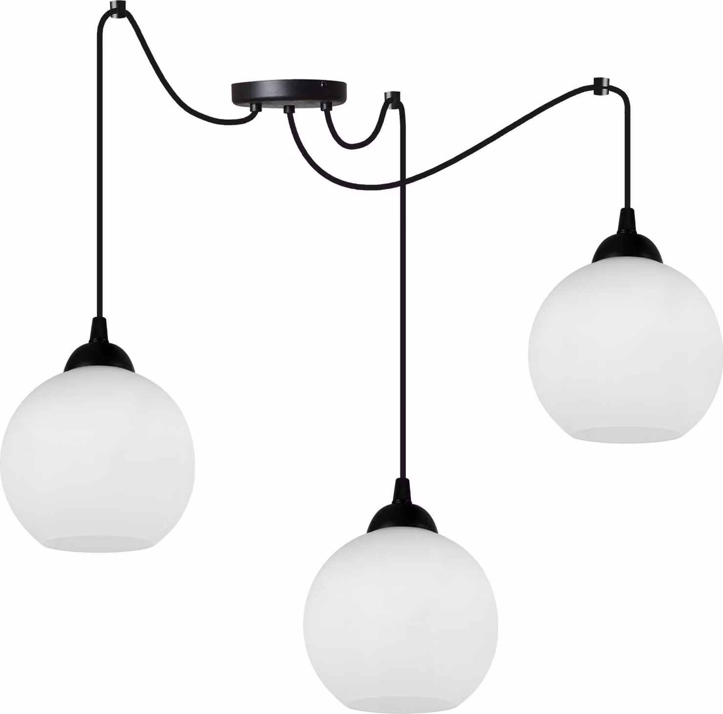 Classica Lampada A Sospensione Con Paralume In Vetro