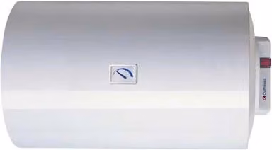 Scaldacqua elettrico orizzontale Chaffoteaux in acciaio smaltato bianco da 80 l