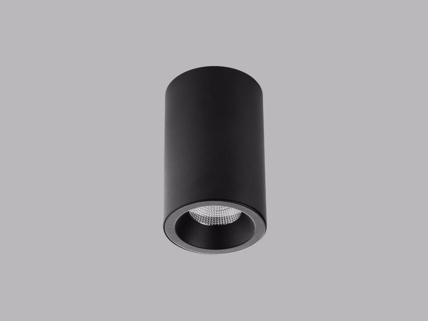 LED2 1150553DT Plafona TUBUS II B, B TRIAC DIM 9W 3000K/3500K/4000K UGR nero