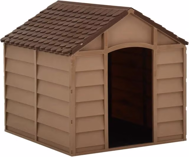 Cuccia per animali domestici 71 x 71,5 x 68 cm PP marrone 02_0001542