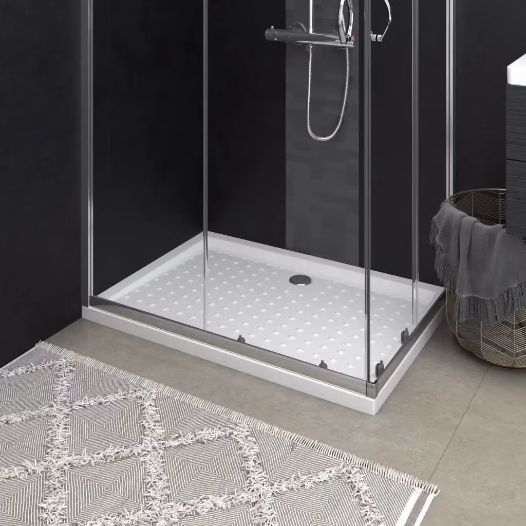 Piatto doccia rettangolare Design In CFW8106135 in ABS bianco con superficie antiscivolo L: 70 cm, P: 100 cm, H: 4 cm – 2