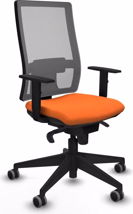 Sedia da ufficio Horna Piqueras y Crespo 1D066G0 Arancione