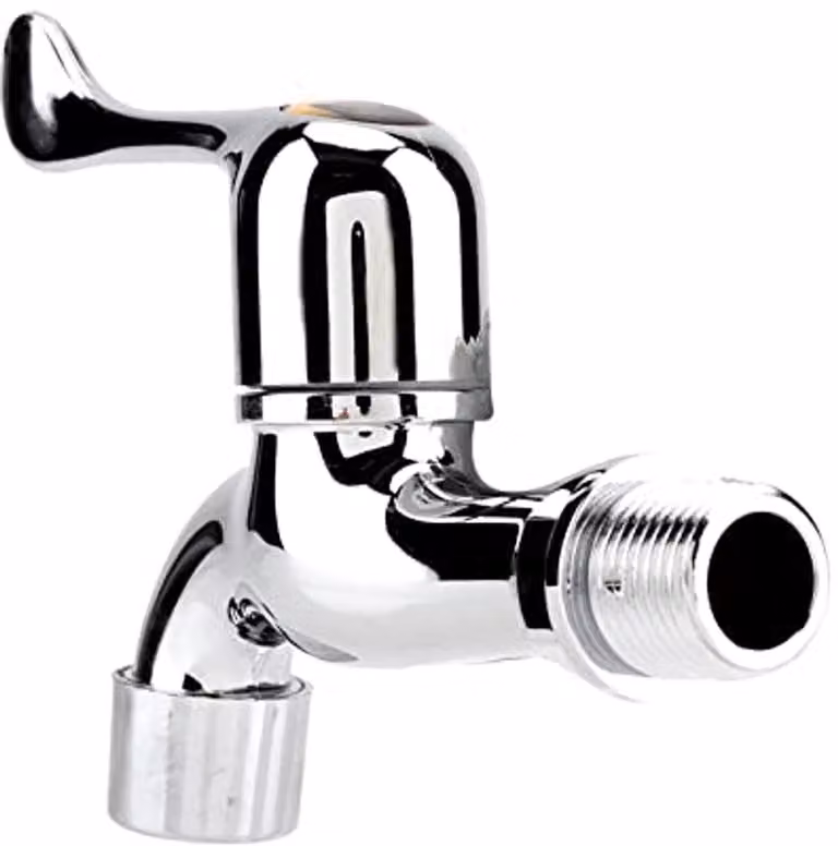 Miscelatore per lavandino, bagno, lavatrice; rubinetto per bagno; rubinetto esterno per giardino; miscelatore monocomando per acqua fredda (con maniglia)