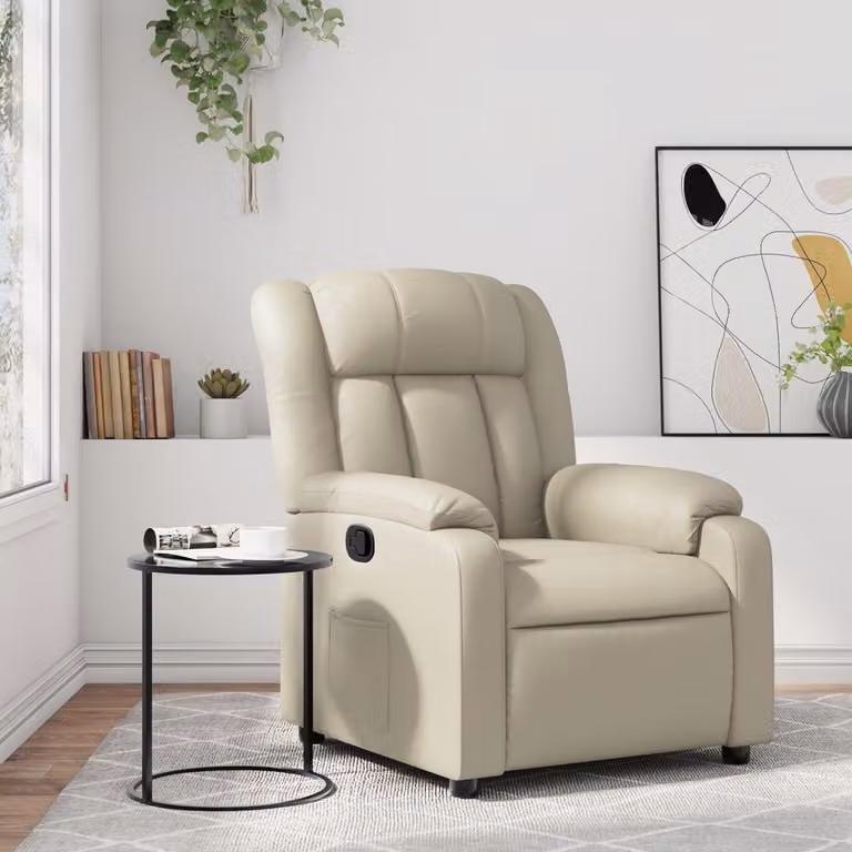 Poltrona reclinabile elettrica - Poltrona regolabile - Poltrona per la TV - Poltrona relax - Regolazione manuale fino a 135°