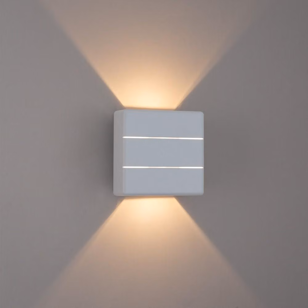 Lampada LED da esterno Immax LUXLINE, illuminazione a parete, BIANCA, 6 W, 3000 K, 240 V, IP54
