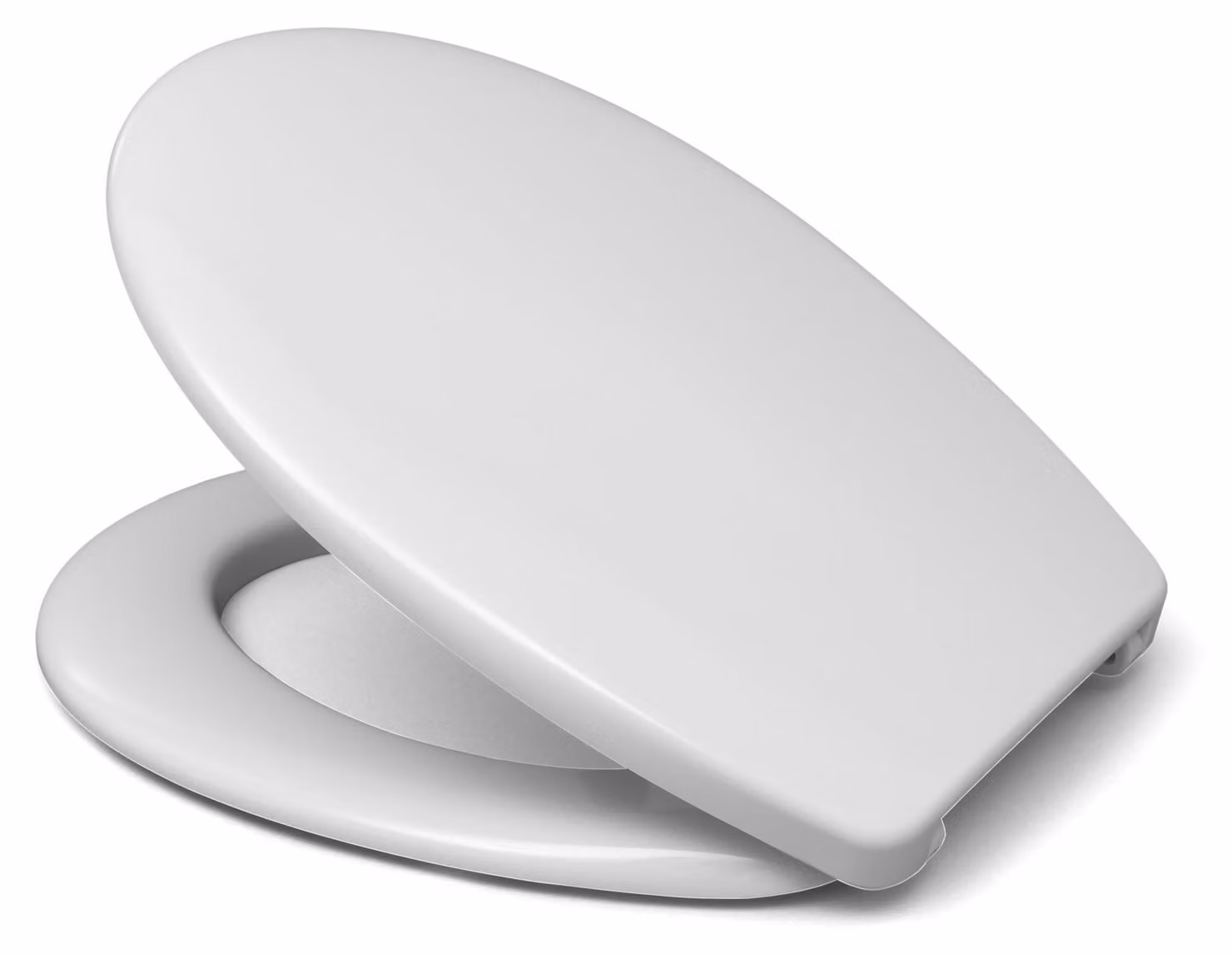 Sedile WC Sanibel 3000 con coperchio pergamon n. 8040003 con cerniera in acciaio inox B0302Y
