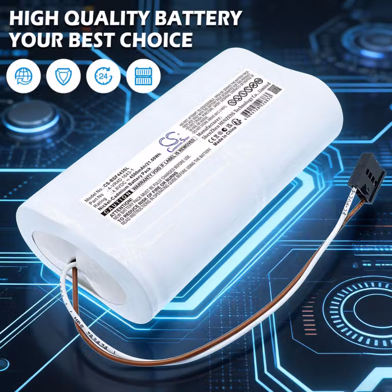 TECHTEK Batteria compatibile con [BOSCH] 680 S, FACOM GTR68, FWA 4430, FWA 4435, FWA4430, FWA4435, GTR 68, SA680R, Sicam SA 680R sostituisce 1643-1,