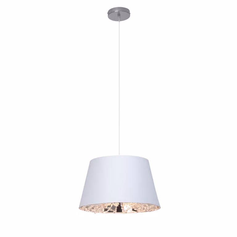 Lampada a sospensione Brilliant Glitz E27 PE 1, 1 luce; 93415/05