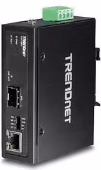 Convertitore di rete industriale rinforzato Trendnet TI F11SFP colore nero