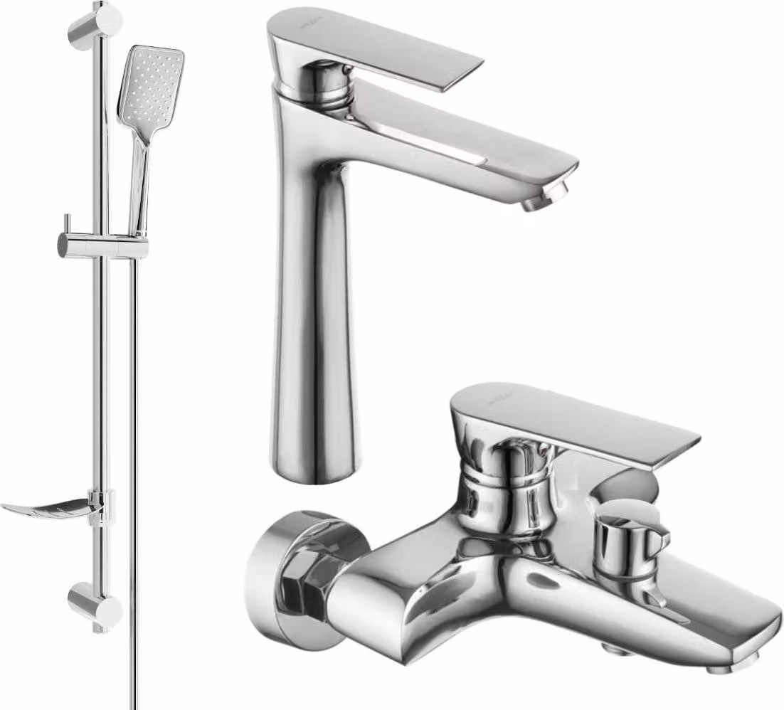 Mexen Axel DF62 set da bagno, cromo - 73813DF62-00