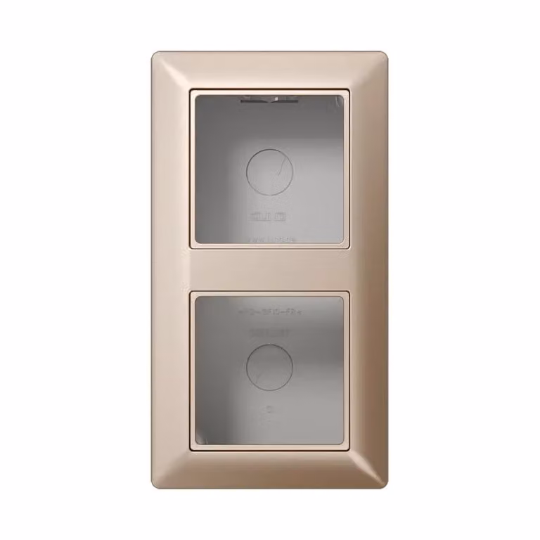 Jung AS582ACH Copriinterruttore da superficie color champagne