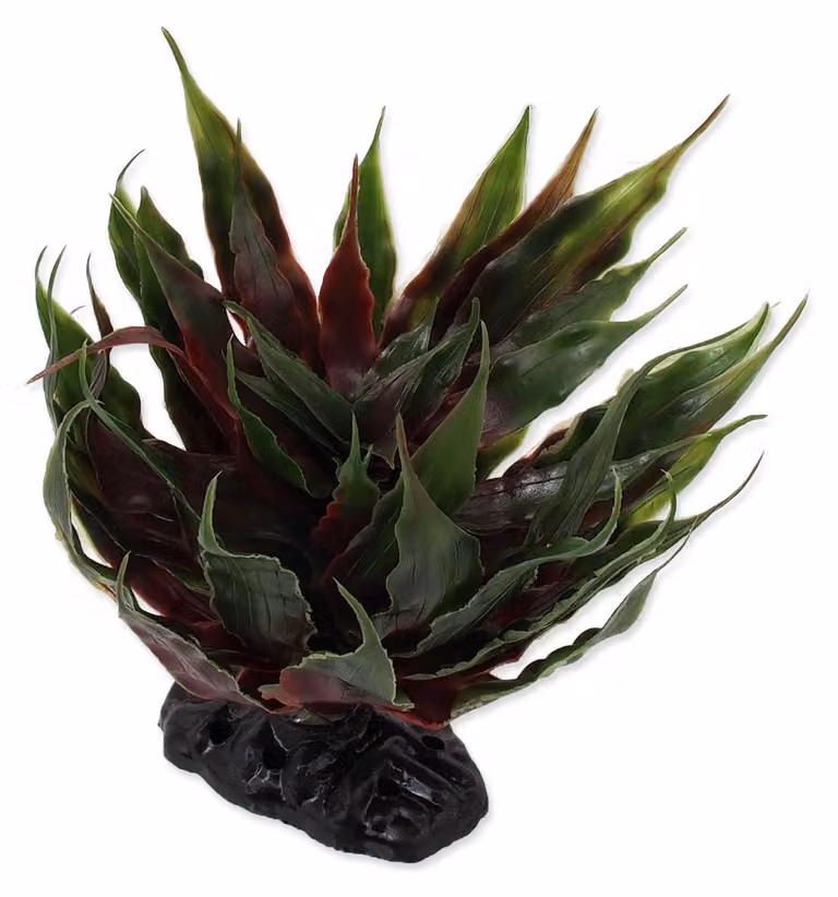 Decorazione per terrari Pianta artificiale Repti Planet Agave verde 18 cm