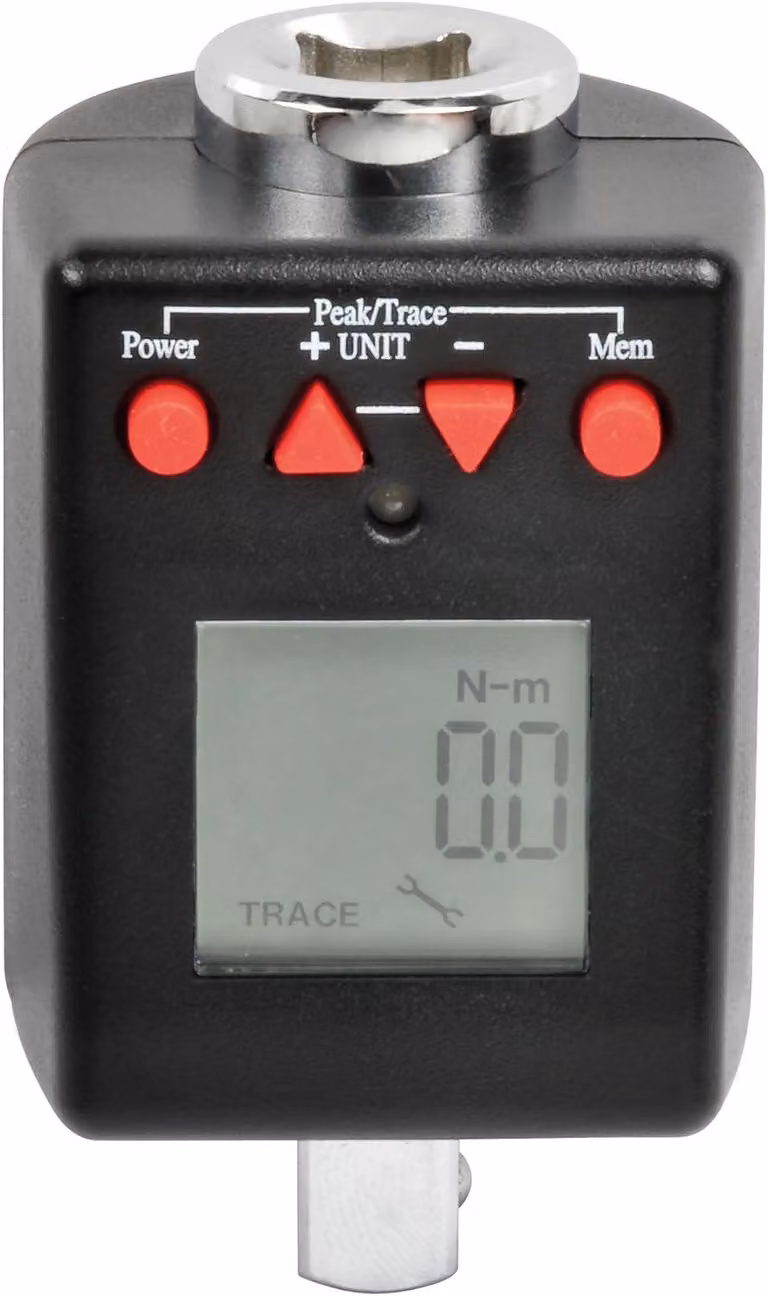 SW-Stahl 03927L Adattatore dinamometrico digitale, 3/8 pollici 27-135 Nm | Adattatore dinamometrico digitale | Precisione +/- 2% | Per serraggio in senso orario e antiorario
