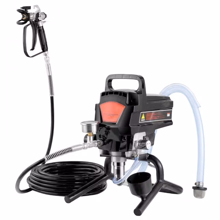 Spruzzatore airless autonomo, 950 W, 3000 PSI, sistema di spruzzatura airless elettrico, portatile.