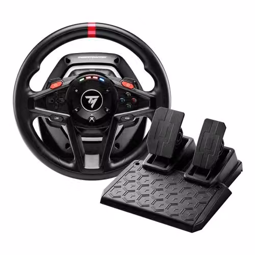Simulatore di guida Thrustmaster T128 con volante e pedaliera nera per PC e Xbox – 2