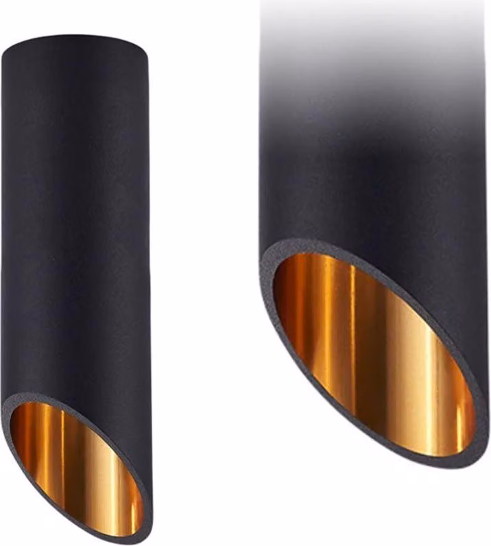 Lampada da Soffitto tooLight App571-1C 20Cm Black Gold