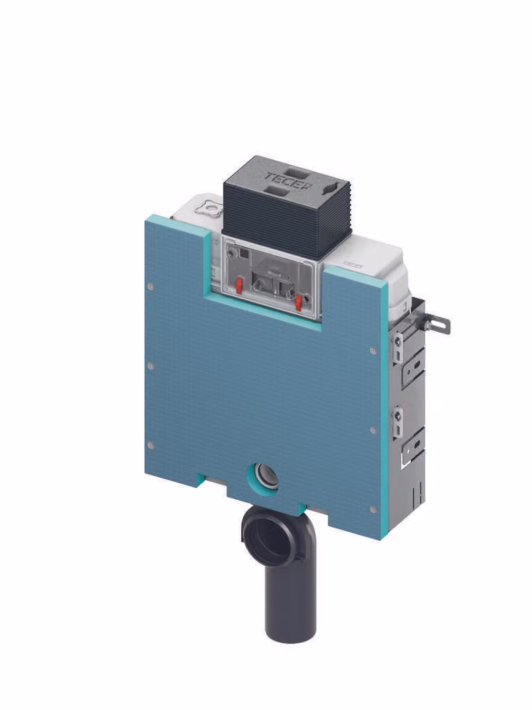 TECEbox module WC, avec chasses deau unies, façade à carreler, hauteur 820mm, 9375300, 9375300